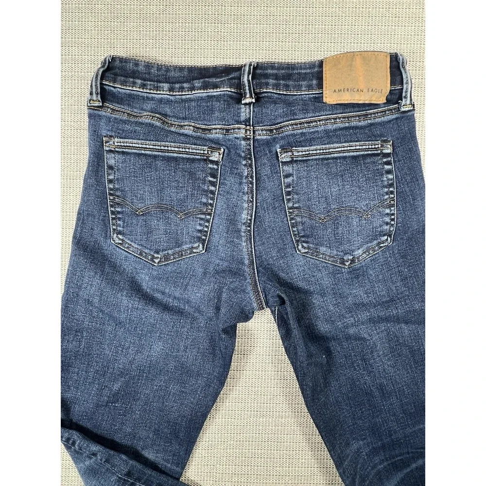 American Eagle AirFlex Plus Athletic Fit Denim Jeans‎ Men's Size 30x 34 Blue